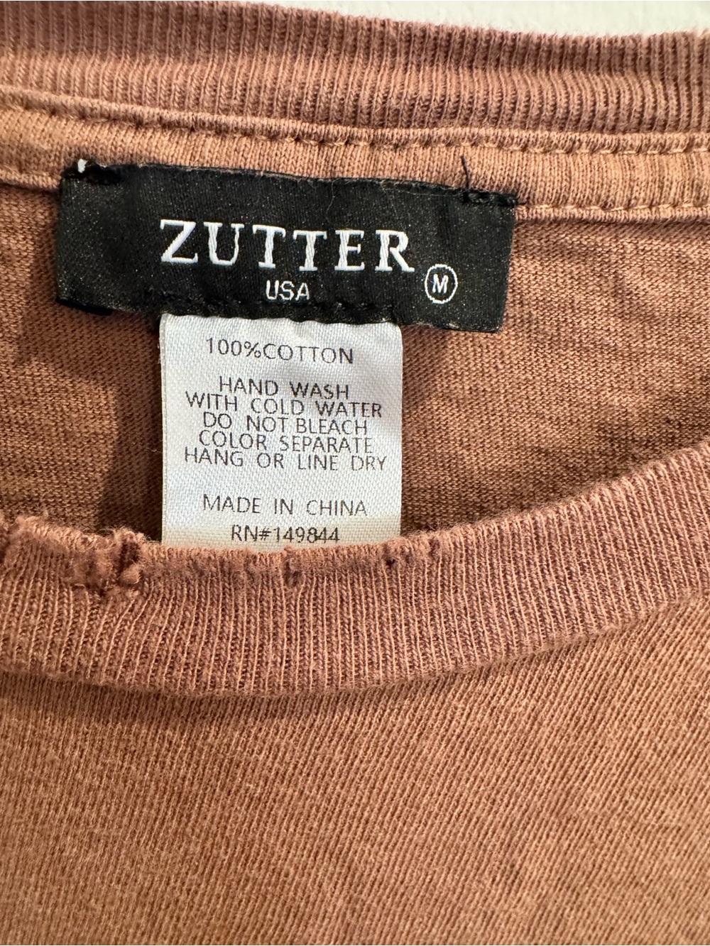 Zutter Brown Graphic Short Sleeve Tee - Western Motif - Picture 3 of 5